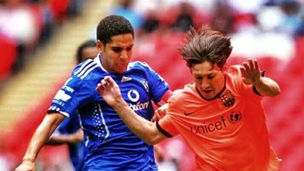 احمد السيد مع ميسي