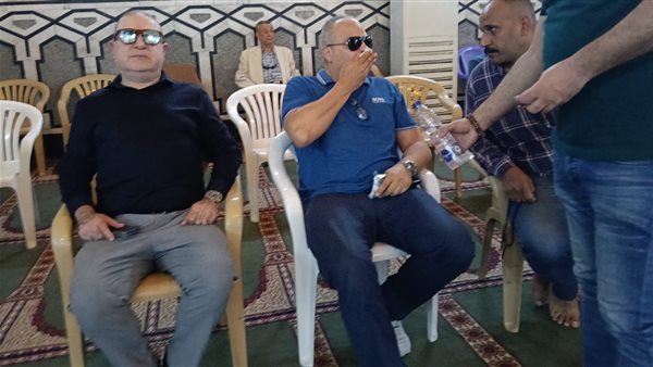 جنازة والد تامر عبد