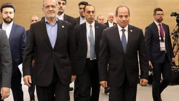 السيسي - بزشكيان