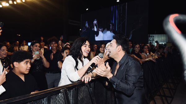 مصطفى قمر ومي فاروق