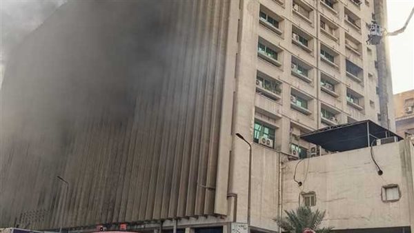 حريق سنترال رمسيس