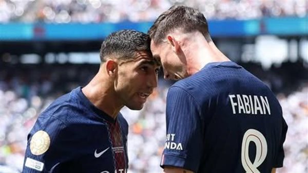 أشرف حكيمي وفابيان