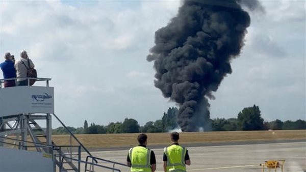 كارثة جوية قرب لندن