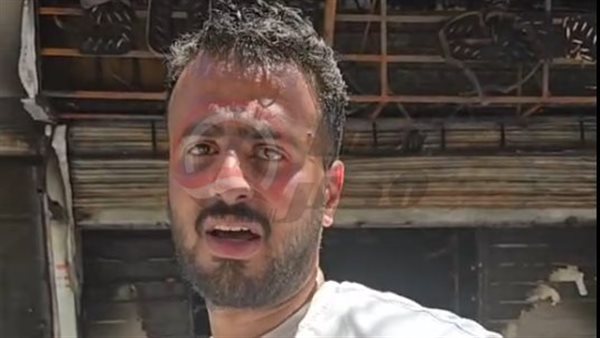 أحد ضحايا حريق الاسماعيلية