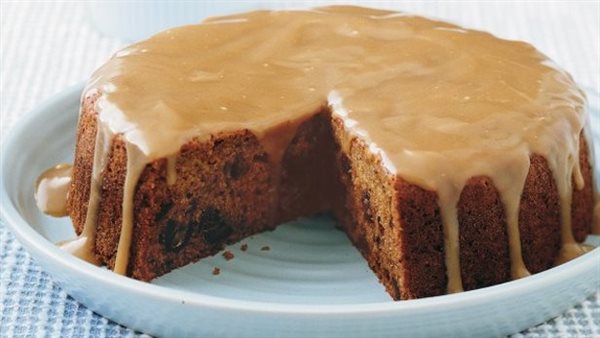 كيكة التمر بالقرفة