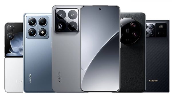 جميع هواتف Xiaomi