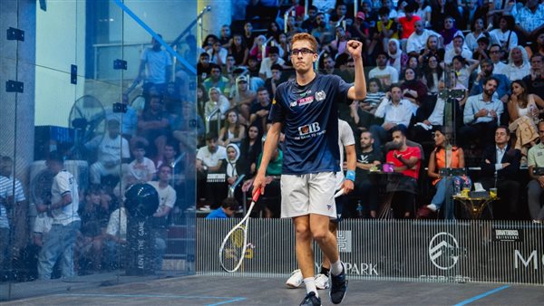 محمد زكريا لاعب اسكواش