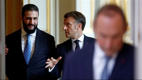 ماكرون - الشرع 