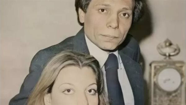 عادل إمام وزوجته