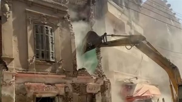 انهيار عقار في الغربية