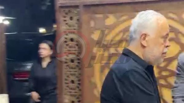 اشرف زكي في عزاء