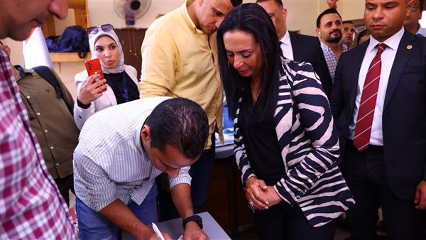 جانب من مشاركة وزيرة