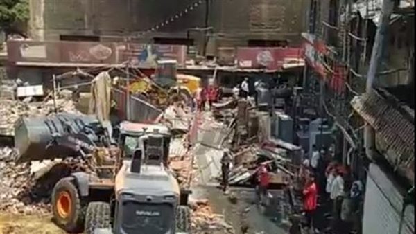 حريق شبرا الخيمة