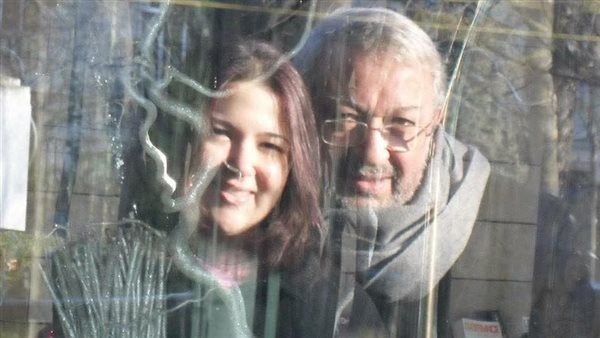 نور الشريف وابنته