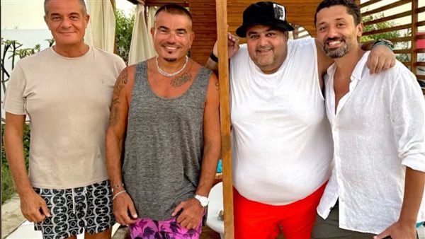 عمرو دياب وحمادة