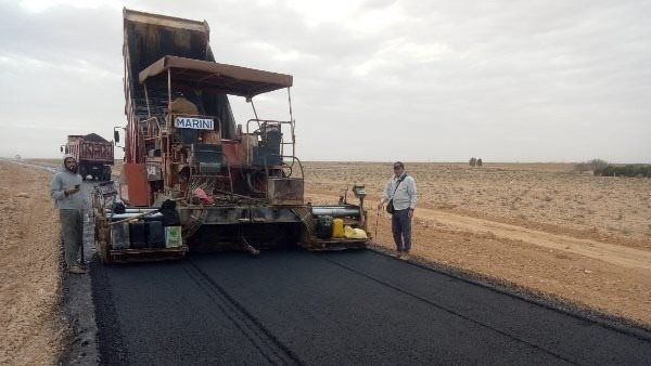 اثناء رصف التجمعات