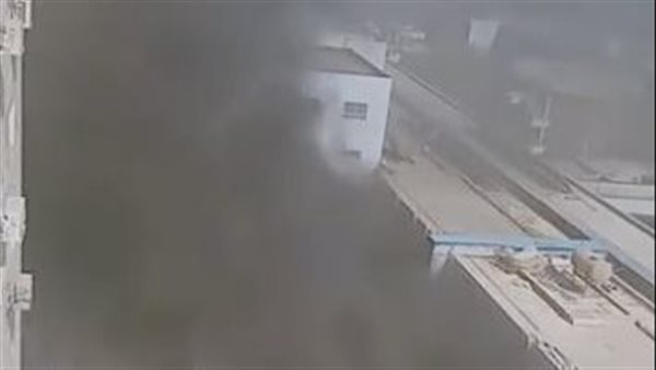 حريق بمستشفى اسيوط