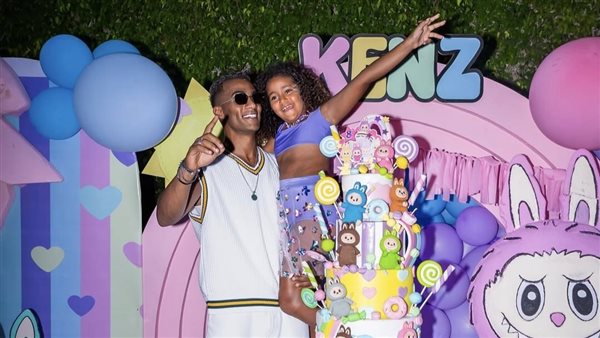 محمد رمضان وابنته