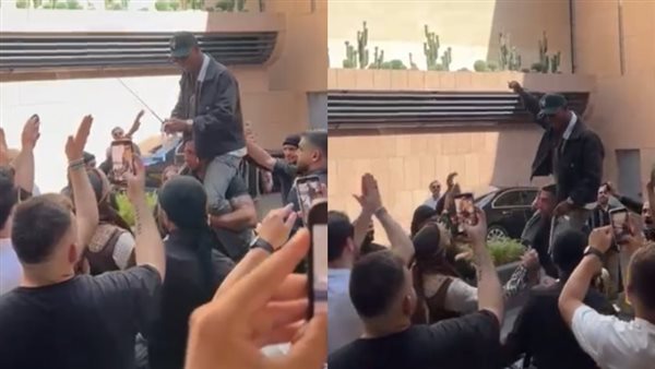 محمد رمضان قبل حفل