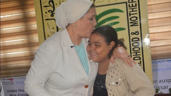 الطفلة هايدي أثناء