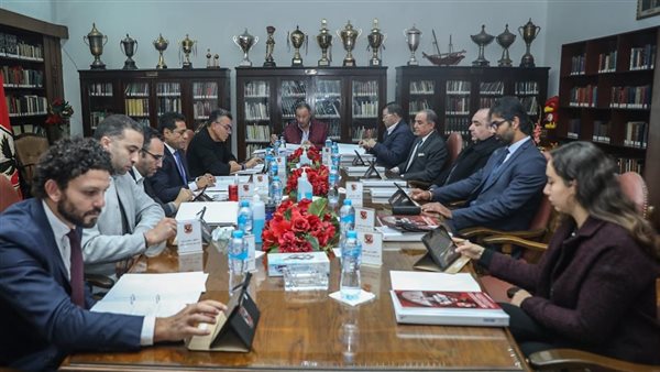 اجتماع مجلس الأهلي