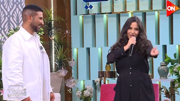 أحمد سعد وابنته