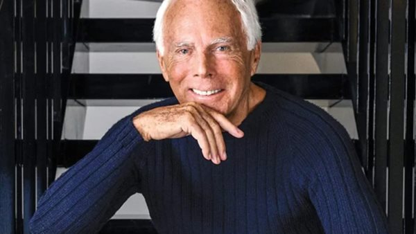 المصمم جورجيو أرماني