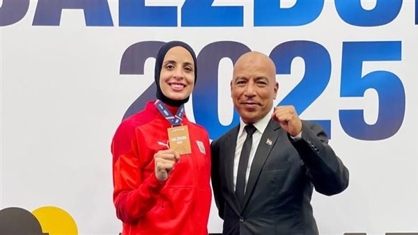 فريال أشرف لاعبة