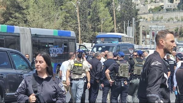 لحظة وصول وزير الأمن