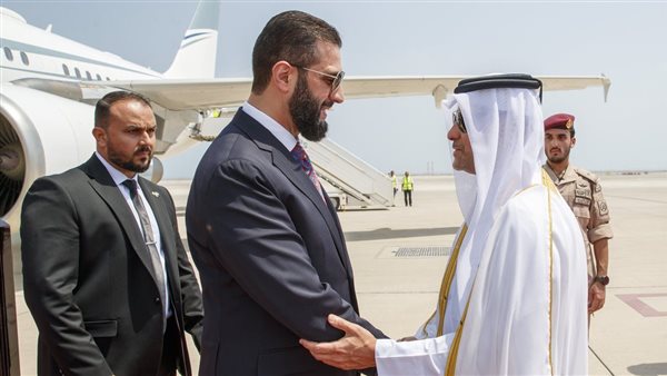 الشرع يصل إلى الدوحة