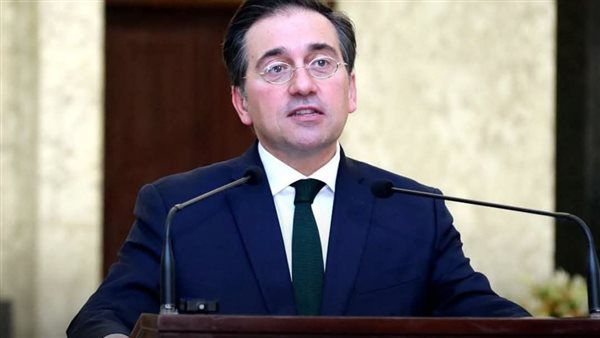 وزير الخارجية الاسبانى