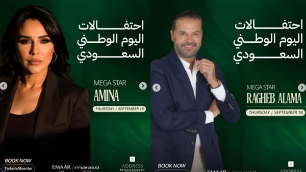 راغب علامة وأمينة