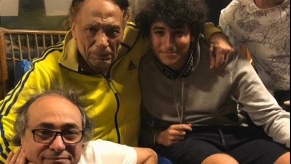 عادل إمام وأكرم السعدني