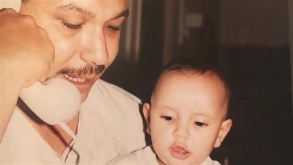 أحمد خالد صالح ووالده