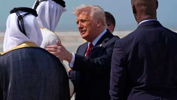 ترامب خلال زيارته