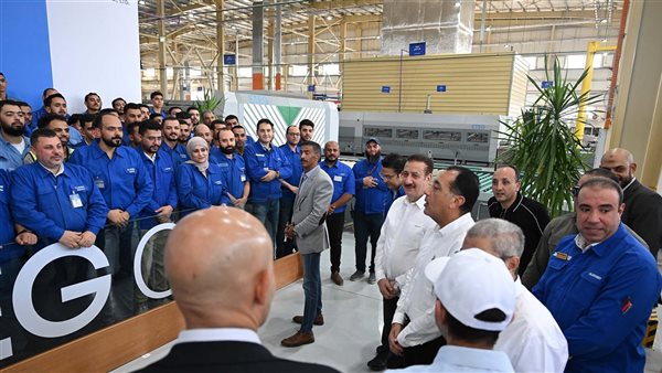 جانب من زيارة رئيس