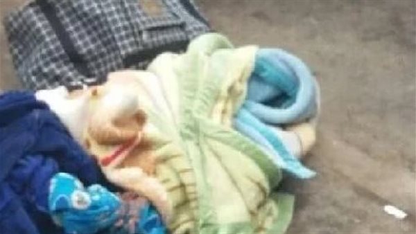 العثور على جثة رضيع