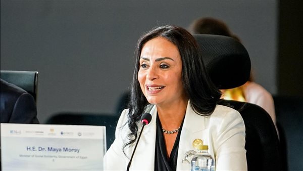 وزيرة التضامن الإجتماعى