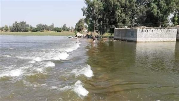 ارتفاع منسوب نهر