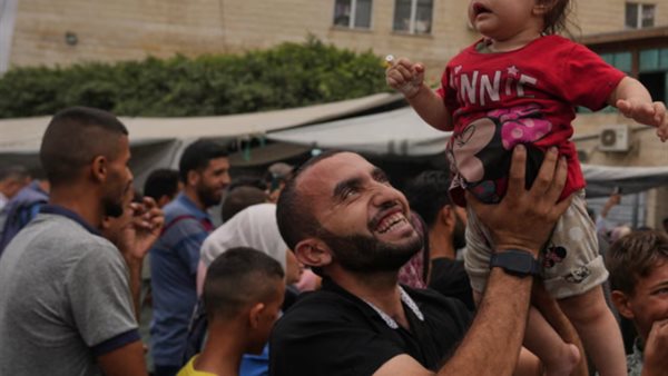 احتفالات في غزة بعد