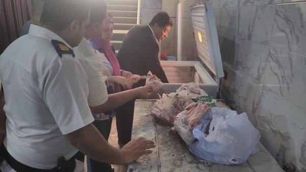 ضبط لحوم غير صالحة