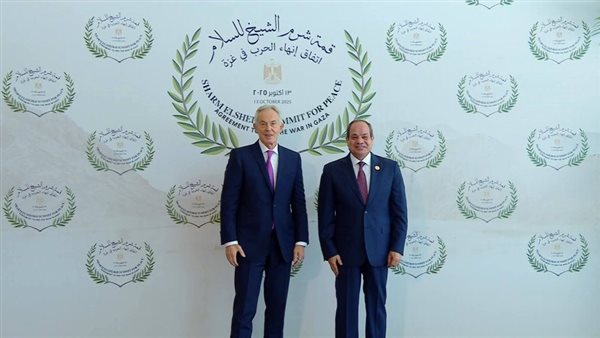 السيسي - توني بلير