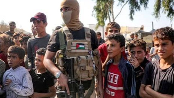 مقاتلين من حماس في