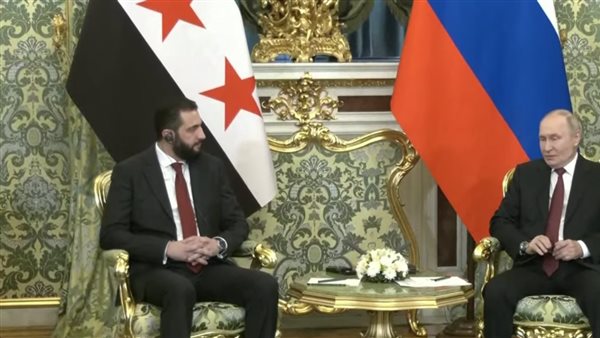 بوتين - الشرع 