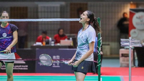 نور يسري لاعبة الريشة