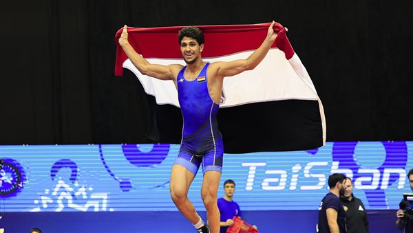 محمد حسن لاعب المصارعة