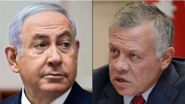 ملك الأردن - نتنياهو