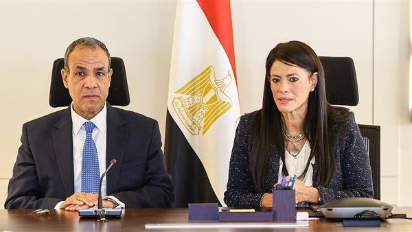 وزيرة التخطيط ووزير