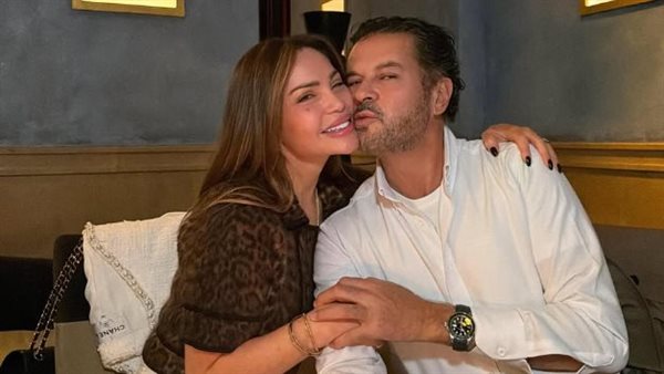 راغب علامة وزوجته