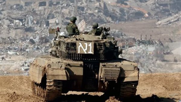 دبابة إسرائيلية على